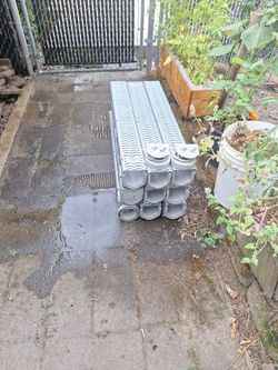 Chanel Drain With Galvanized Steel Grate