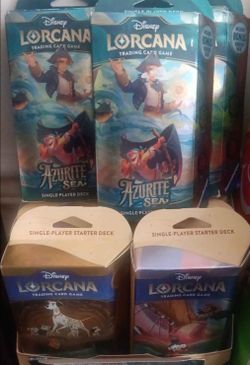 Disney Lorcana Trading Card Game Decks Bundle