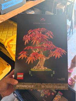 Lego Japanese Red Maple Bonsai Tree #10348
