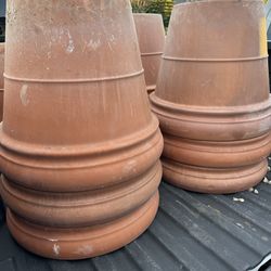 Terra Cotta Heavy Pot Large