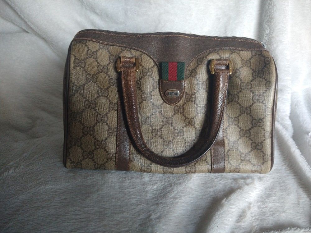 Vintage Gucci Purse Brown