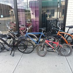 Bikes Of All Sizes