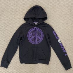 Old Navy Girls hooded jacket Large (10-12)
