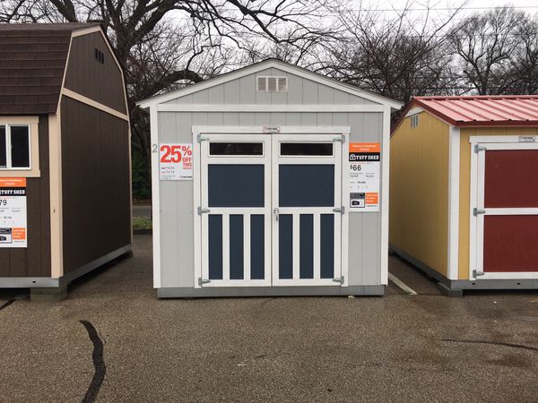 Tuff Shed model TR 800. 10 x 12. Was $4232. Now $3174. Save $1058 ...