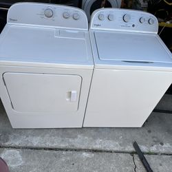 Whirlpool Washer And Dryer