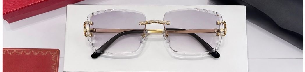 Luxury Rimless Glasses