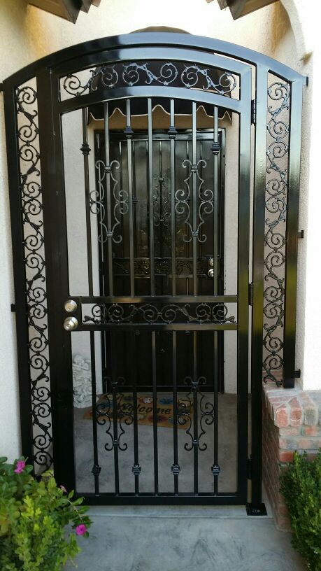 Custom Wrought Iron Gates And Misc Iron Work For Sale In Bakersfield 