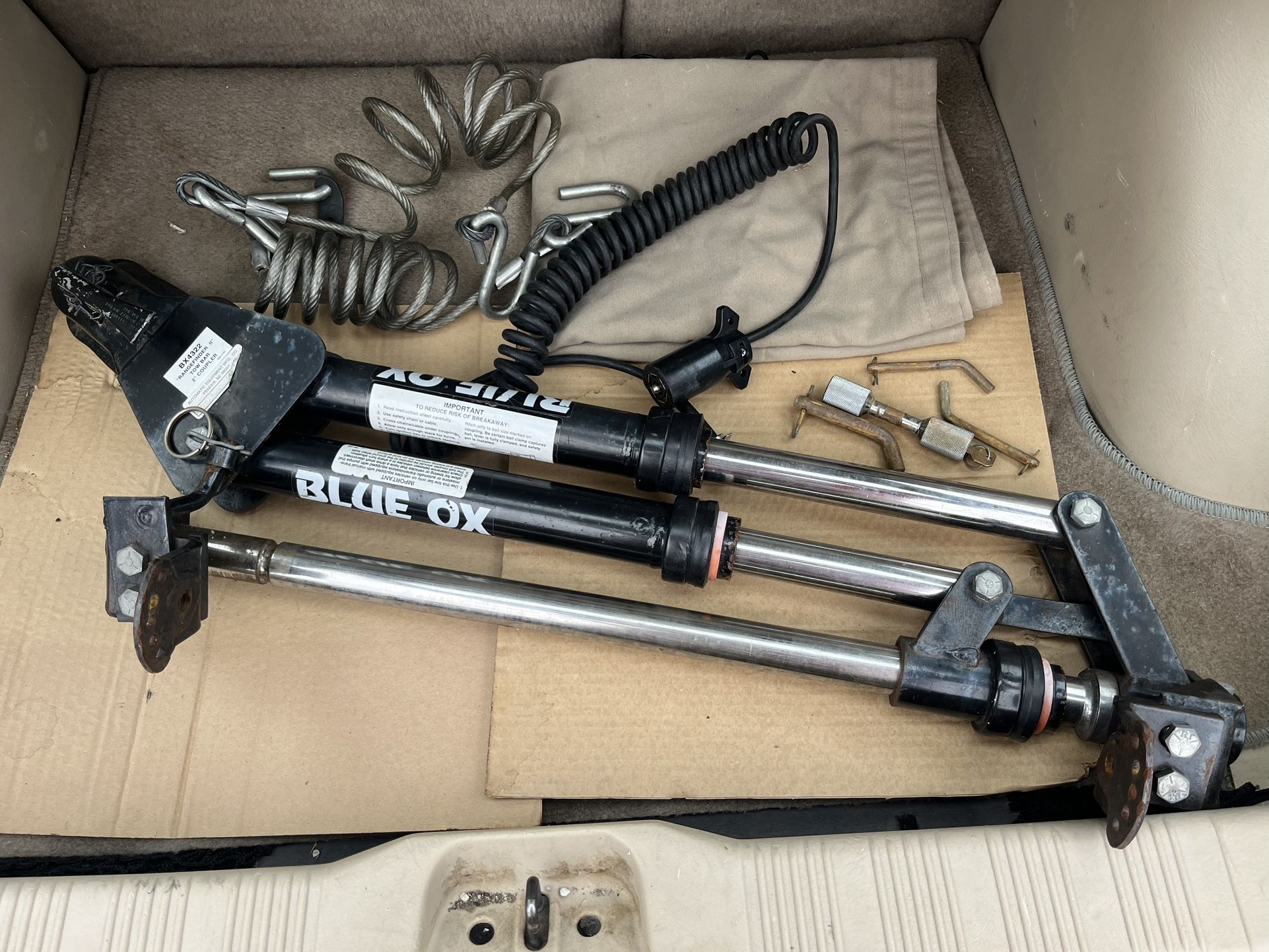 Blue Ox Tow Bar & Accessories