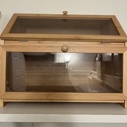 Bamboo Bread Box 