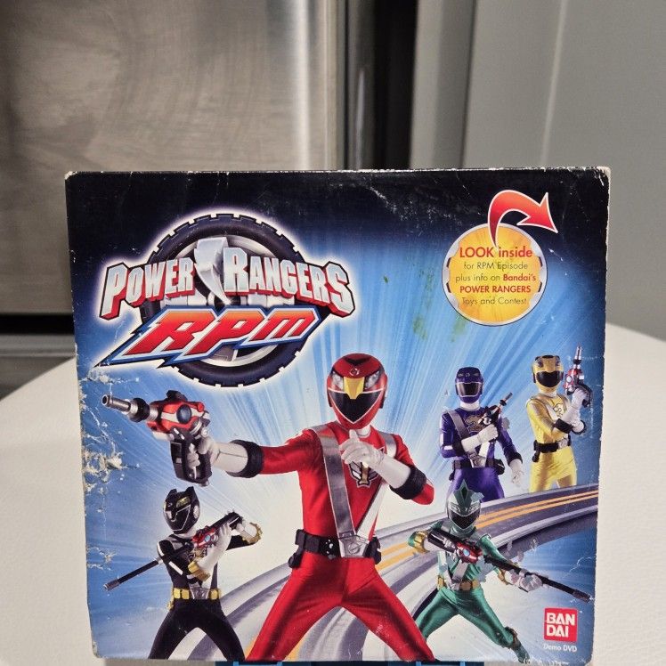 Power Rangers RPM DVD