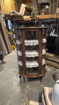 Glass China cabinet