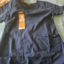 Small Scrub Tops Both NeW With Tags 