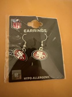 San Francisco 49ers Earrings 