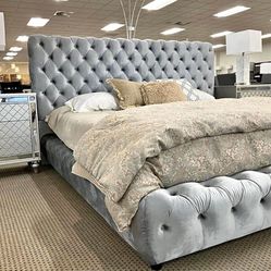 New Queen Bed Frame With Mattress