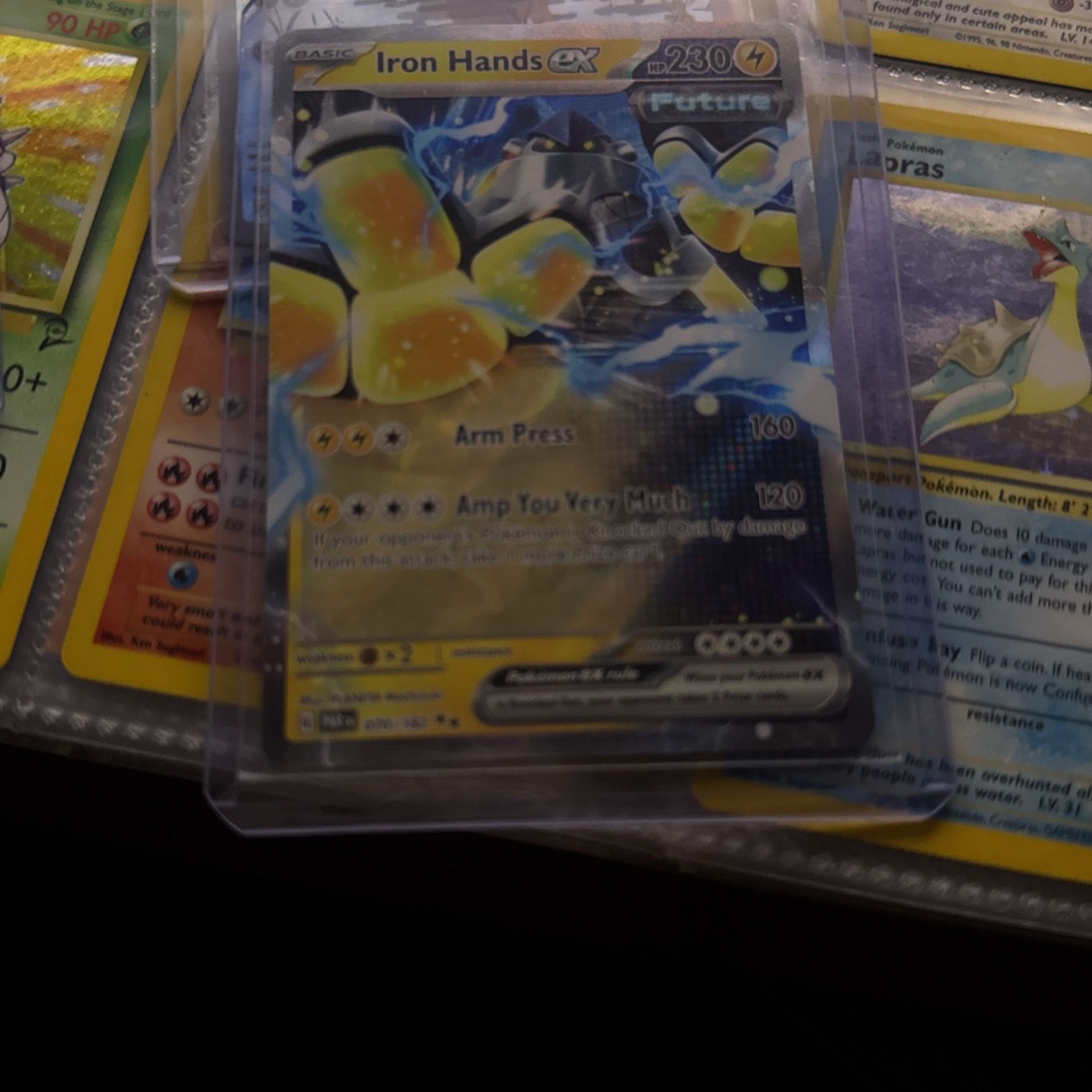 Iron Hands EX Pokemon Card
