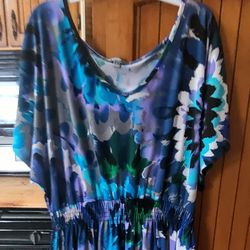 LARGE  MY COLLECTION WOMANS SHORT SLEEVE DRESS