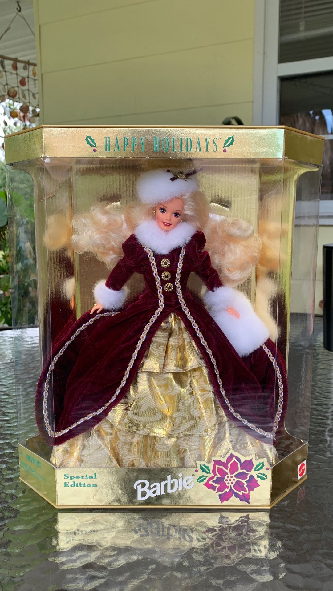 Happy Holidays Barbie 1996