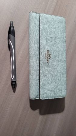 Coach lady trifold wallet