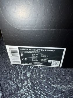 KOBE IX Elite Low EM Prothro