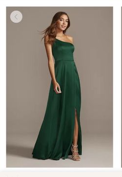 One-Shoulder Dress with Pockets