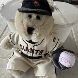 Giants Collectible Bear