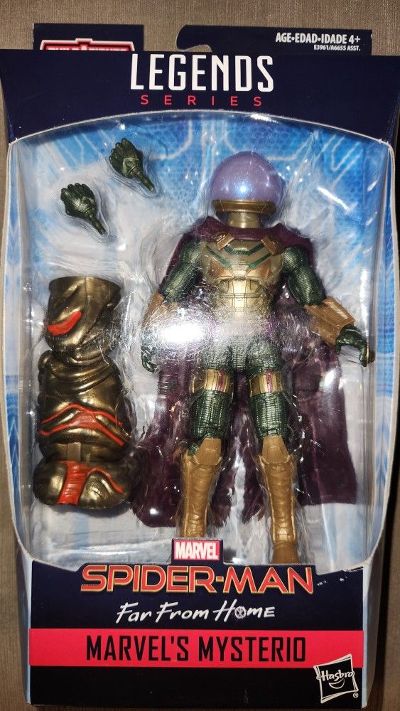Marvel Legends Spiderman Far From Home Mysterio