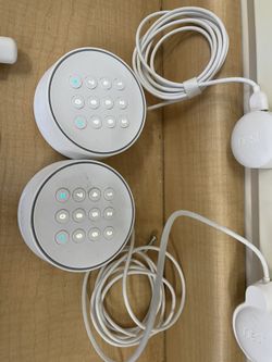 Nest Guard Security System With Two Bases And 8 Door Sensors