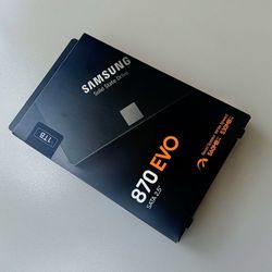 Samsung SSD 1TB * BRAND NEW *  MZ-77E1T0E | Samsung | 870 Evo 1Tb Sata-6Gbps 2.5Inch Solid State Drive