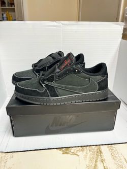 Nike Jordan 1 Travis Scott Black Phantom Size 9
