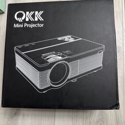 OKK Mini Projector New In Box White