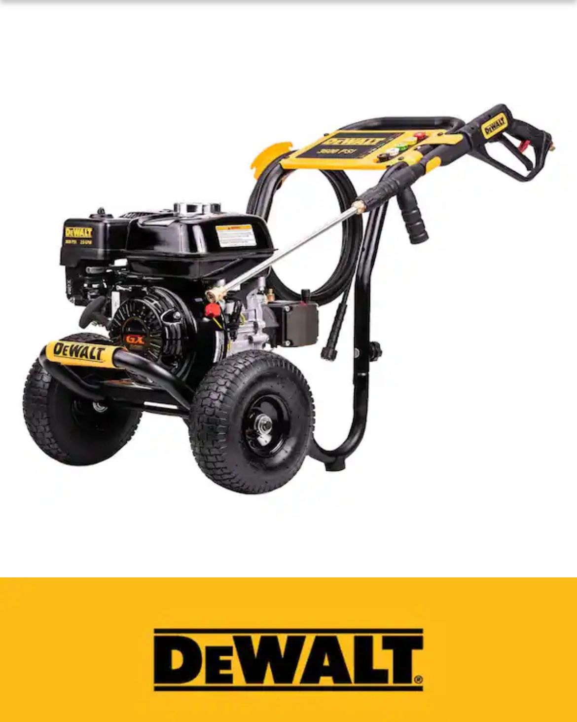 Pressure Washer Dewalt 3600 Psi New Gas