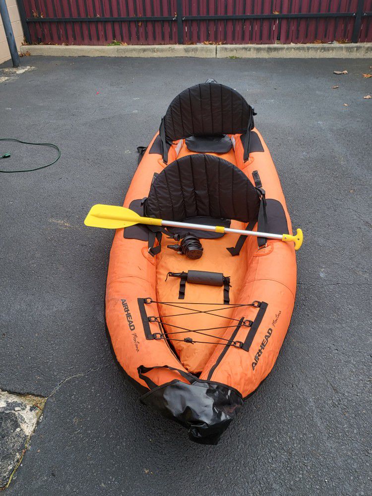 Airhead Montana Kayak Two Person Inflatable Kayak  12 ft
