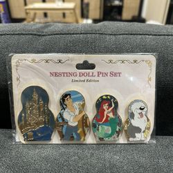 DSSH Pins - Disney Little Mermaid Nesting Dolls Pins