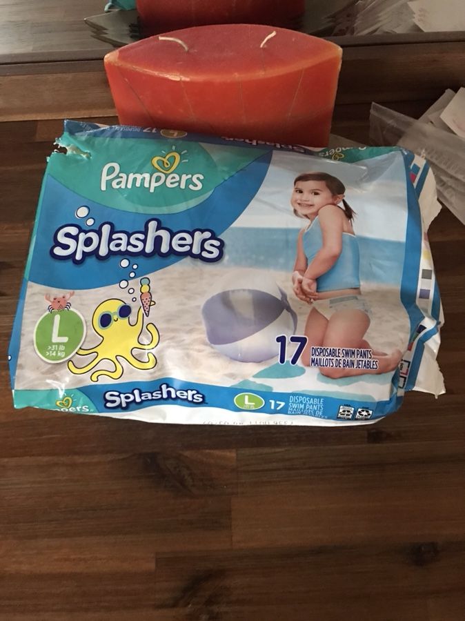 Pampers splashers swim diapers size L