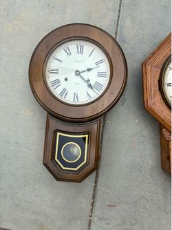 Three vintage clocks