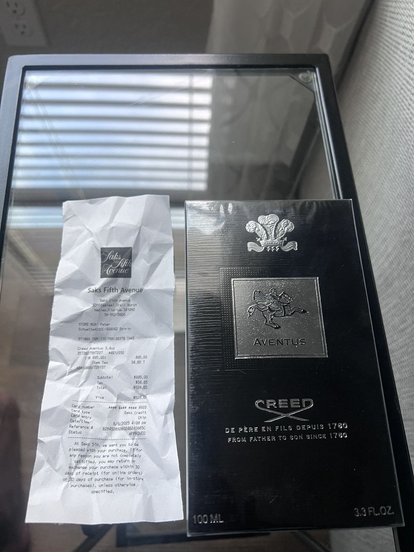 Creed Aventus Cologne(Authentic and Sealed!)