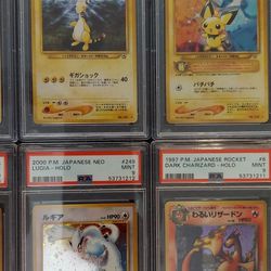 Pokemon Cards Graded PSA Vintage Cards 