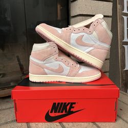 Jordan 1 Retro High OG Washed Pink Size 9M / 10.5. W