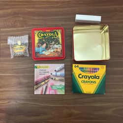 1992 Crayola Color, Crayons, And Crayola Ornament