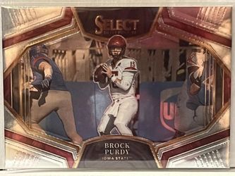 Brock Purdy Panini Select Prizm Snapshots SN-17 SP π₯π