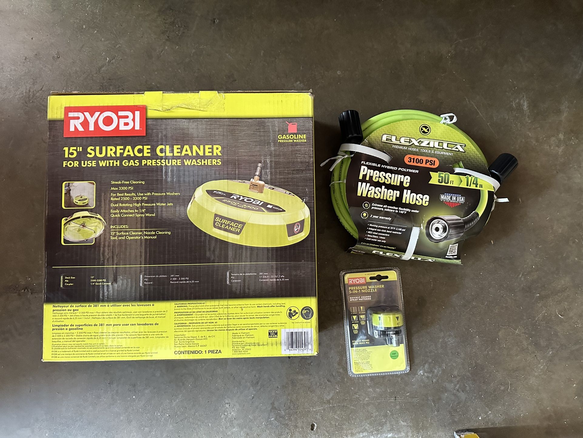 Ryobi Power Washer Accessories