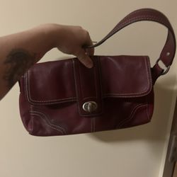 East 5th Red Vintage Purse