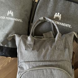 Diaper Bags With Items Inside