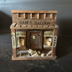 Wood Saloon Coasters