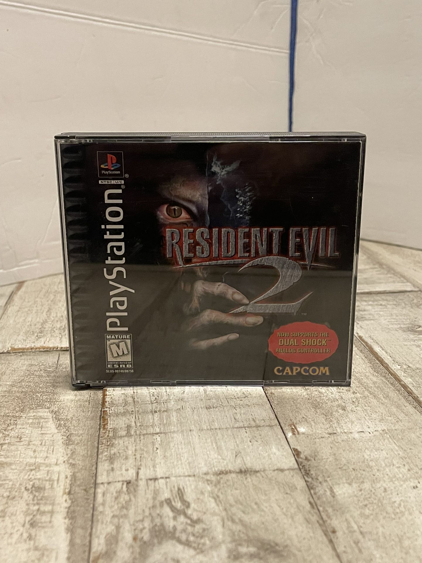 RESIDENT EVIL 2 (SONY PLAYSTATION 1, PS1, 1998) 2 DISC SET CIB COMPLETE
