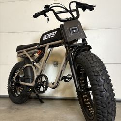 New Super Knobby 20x4.5 GRYZ 73 Tires Electric Bike 30MPH Full Suspension Key Start