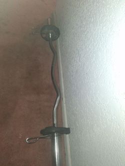 Weight bar.