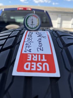 Two 2️⃣ Used Tires 🛞 Semi New 275/35R20” ZENNA☄️☄️☄️