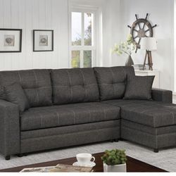 New Pullout Sleeper Sectional! Free Delivery 🚚! Financing Available! 
