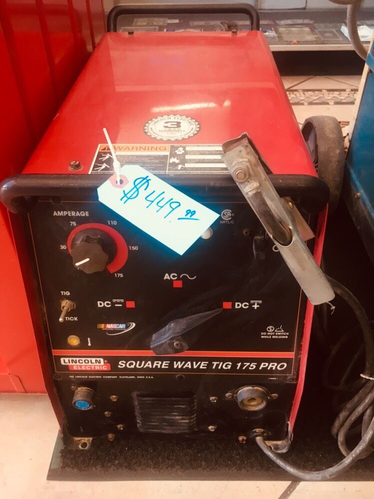 Lincoln square wave TIG 175 pro Welder!